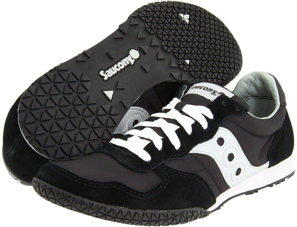 Black Silver Saucony Bullet B5766