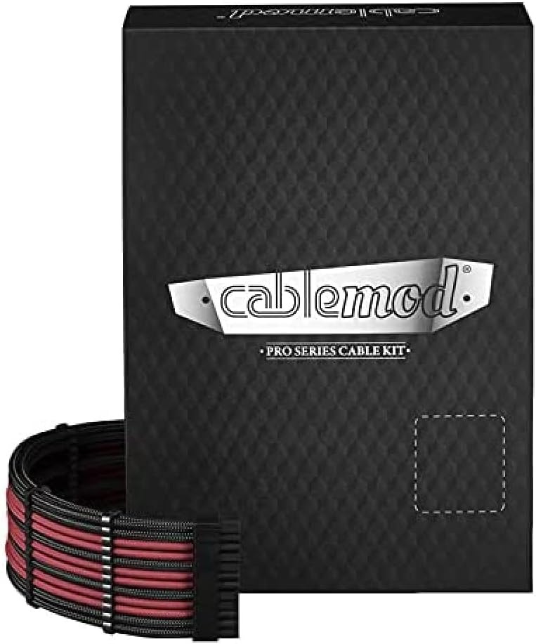 Sleeved Cable Kit for Corsair RM (Black + Silver) F89815