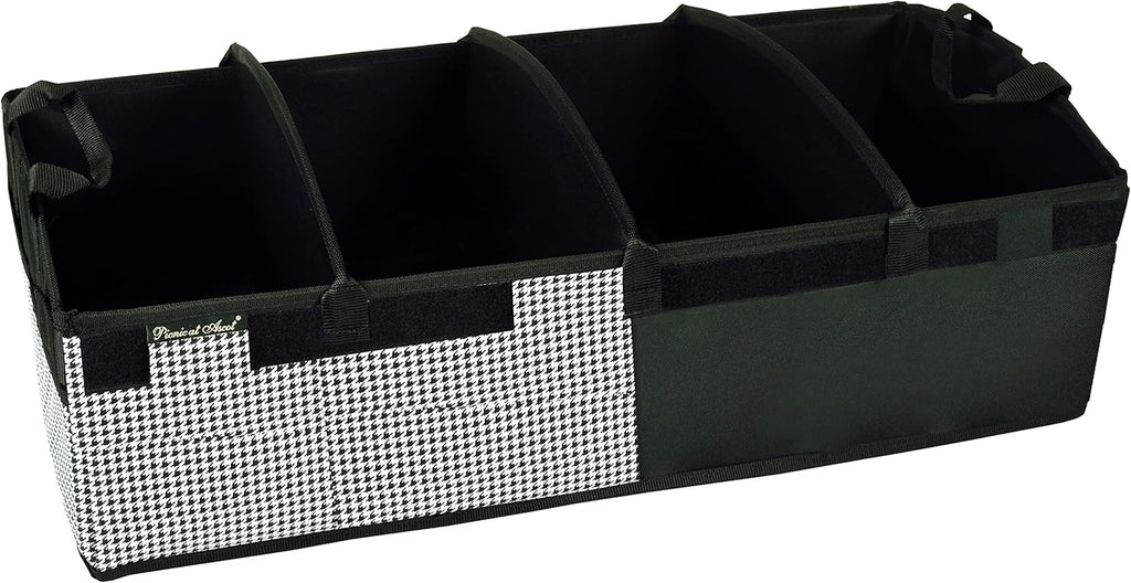 Heavy Duty Rigid Base Trunk Organizer with 28 Can Capacity Leak Proof Cooler H693277