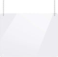 Portable Acrylic Sneeze Guard Shield, Pack of 2 E710254