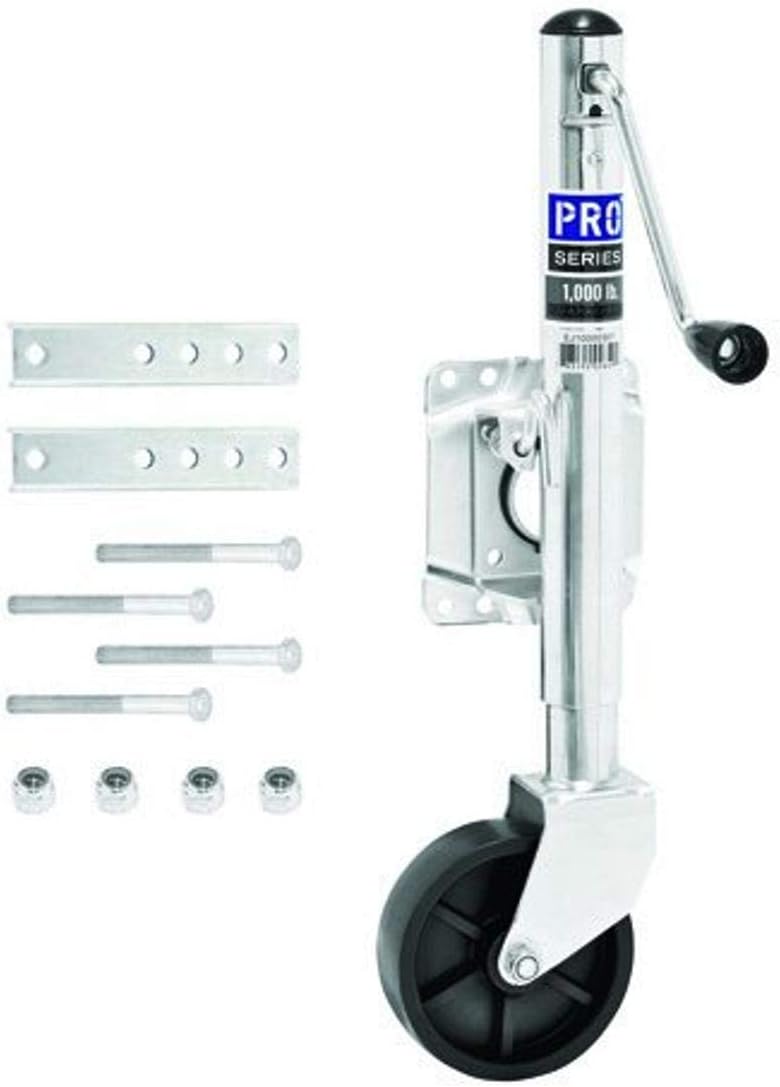 6" Zinc Plated Bolt-On Jack Pack of 2 W118157