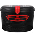 Red Electric Mountain Bike Front Frame Hanging Storage Basket with Lock O376