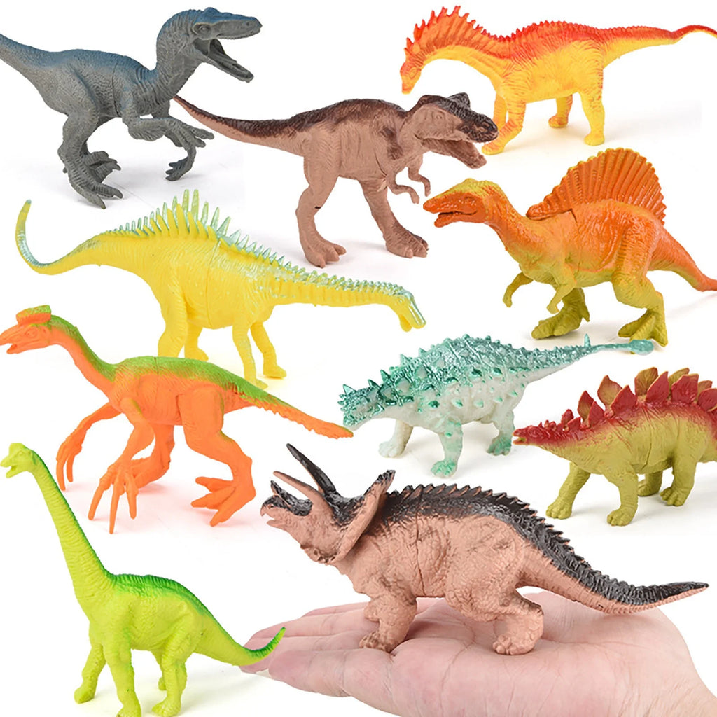 12pcs Large Dinosaur Action Figures Toys F268