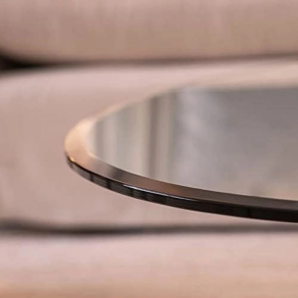 38" Round Clear Tempered Glass Table Top G25945