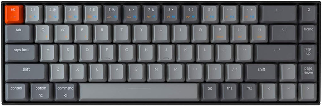 65% Compact 68-Key Wireless Mechanical Keyboard N2579