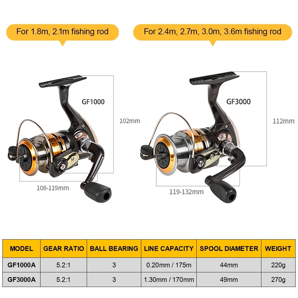 Telescopic Rod With Combo Carbon Fiber Carrier Case Reel Combo Lures E375314