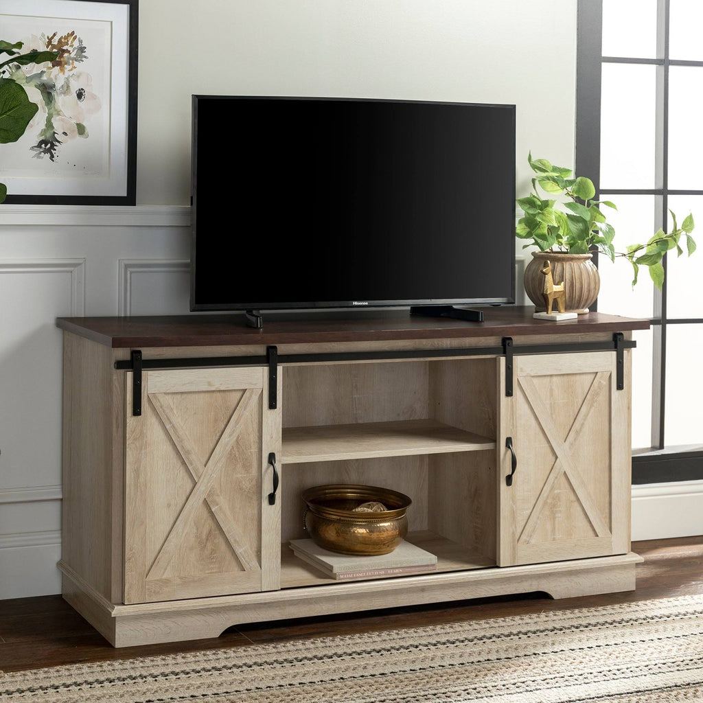 Sliding Barn Door TV Console J802072