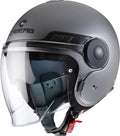 Matt-Gun Jet Helmet, black-grey, Size XL L3394