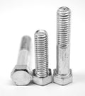 M6 x 1.00 x 85 mm Coarse Thread DIN 931 Class 8.8 Hex Cap Screw Medium Carbon Steel Zinc Plated Pk 450 T278