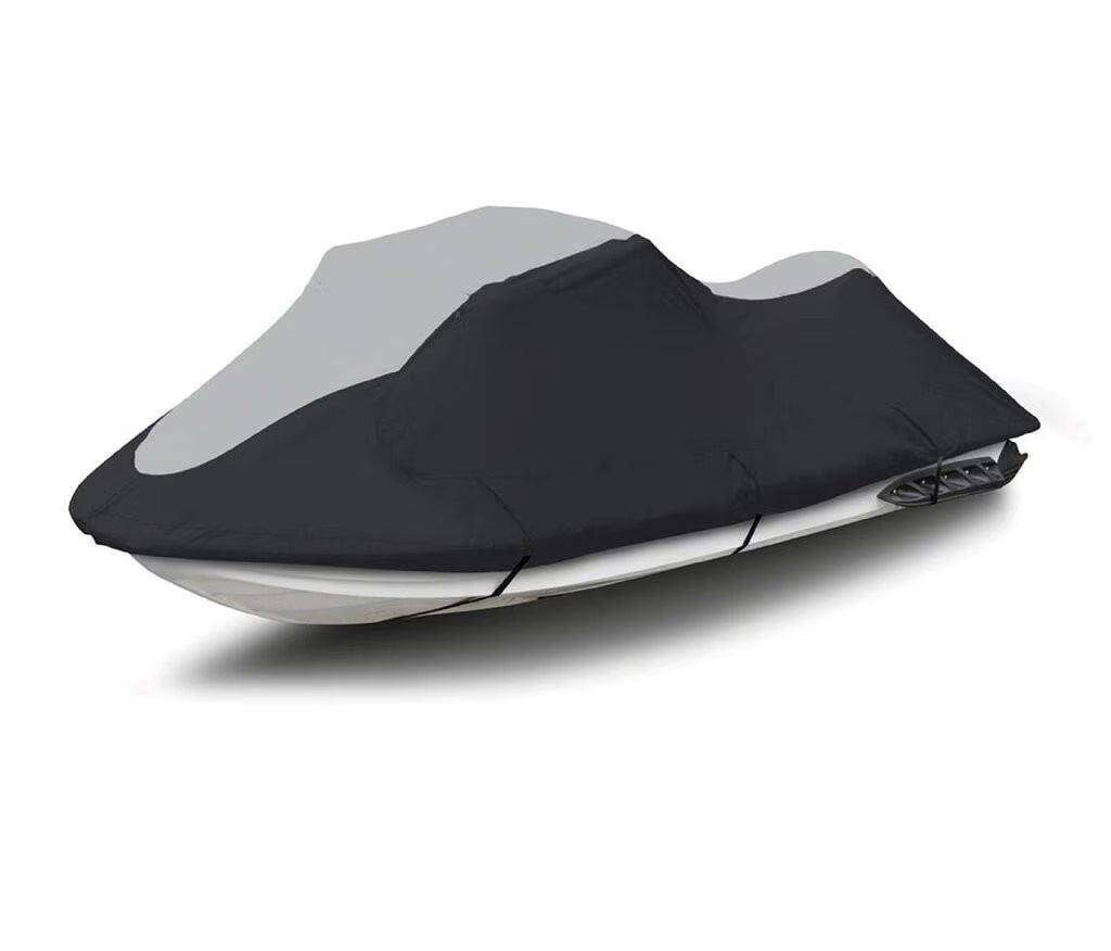 600D Jet Ski Cover Black/Grey 3 Seater 126" J6396