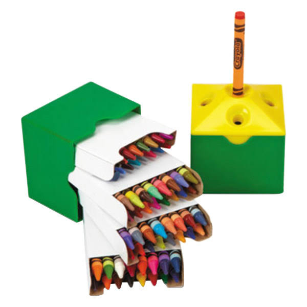 13 Caddies of 64 Regular Crayons A660