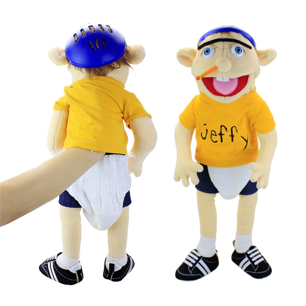 Jeffy Puppet Plush Toy, 24 Inches Hand Puppet N835