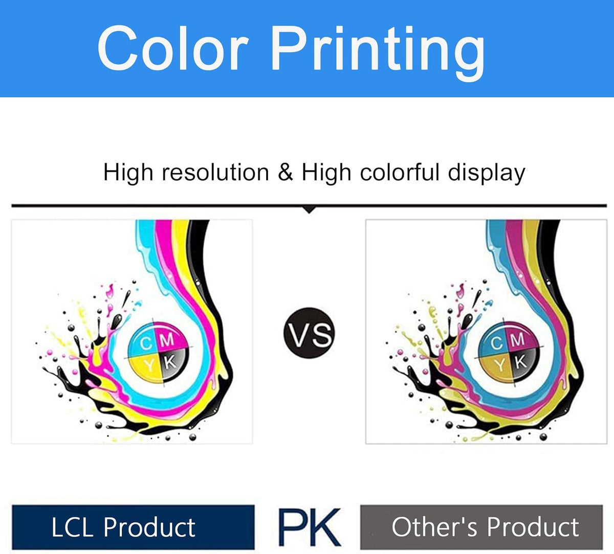 4-Pack Black Cyan Yellow Magenta Toner Cartridge H561