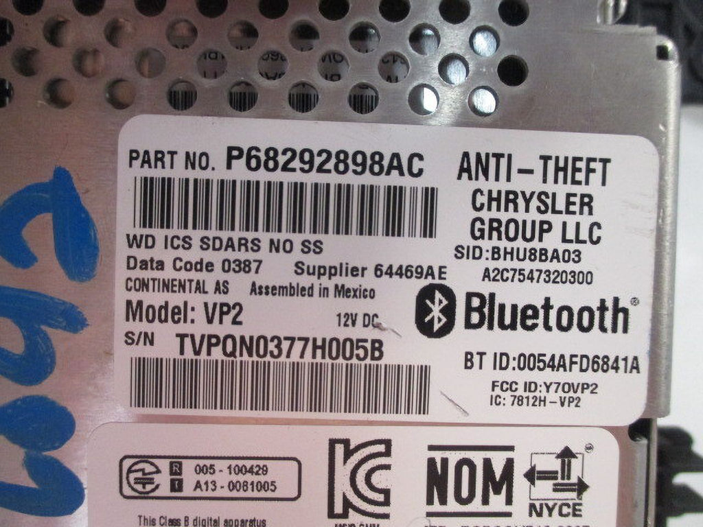 OEM AM FM Radio Receiver with Display X115