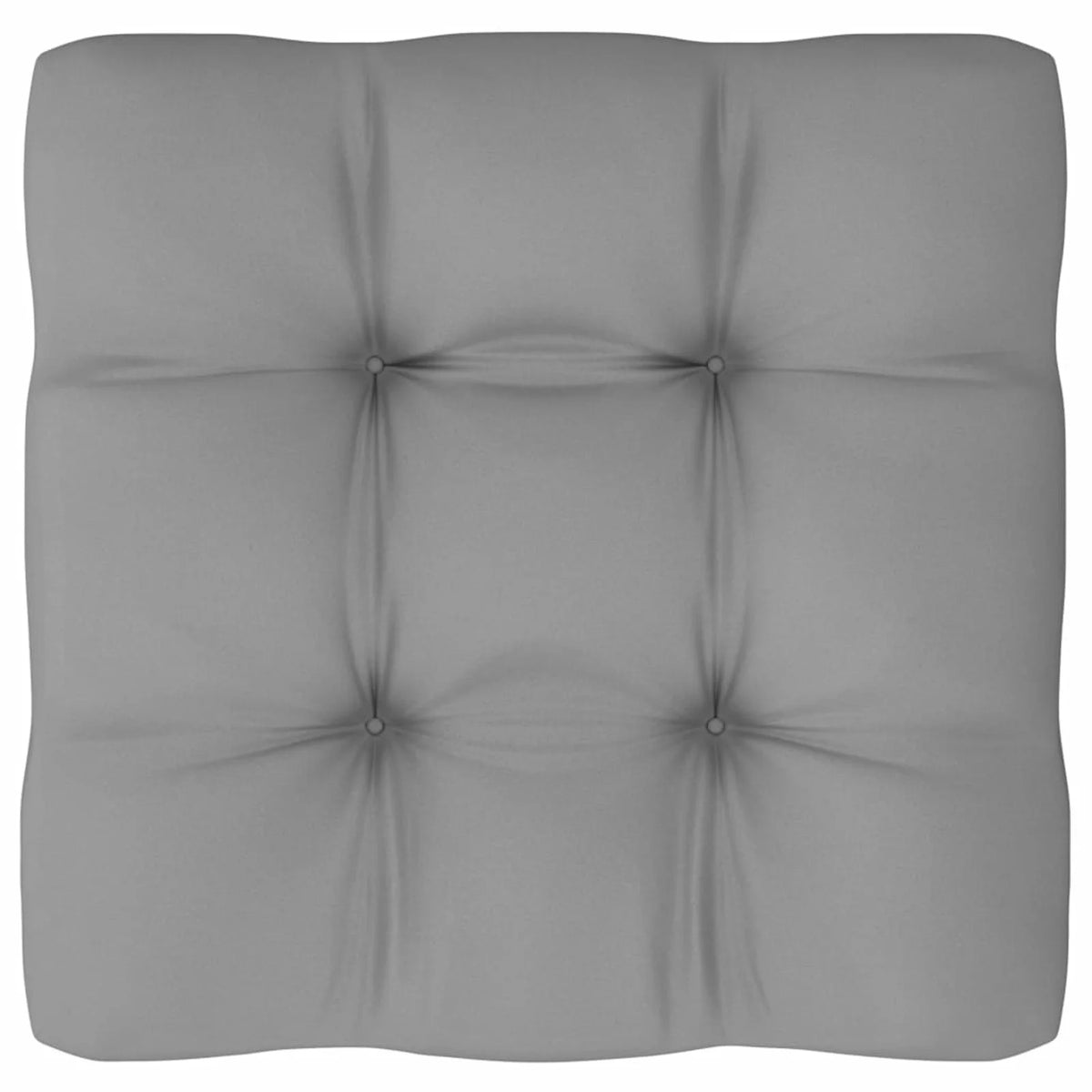 11 Piece Gray Cushioned Pinewood Sectional Outdoor Furniture Set M433