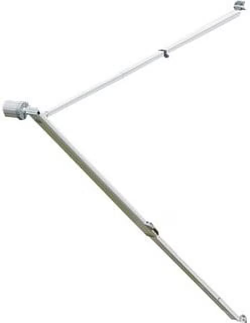 White Tall Awning Hardware S903