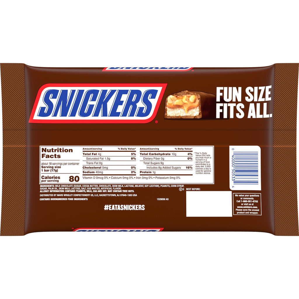 Milk Chocolate Candy Bars - 10.59 Oz Bag X752061