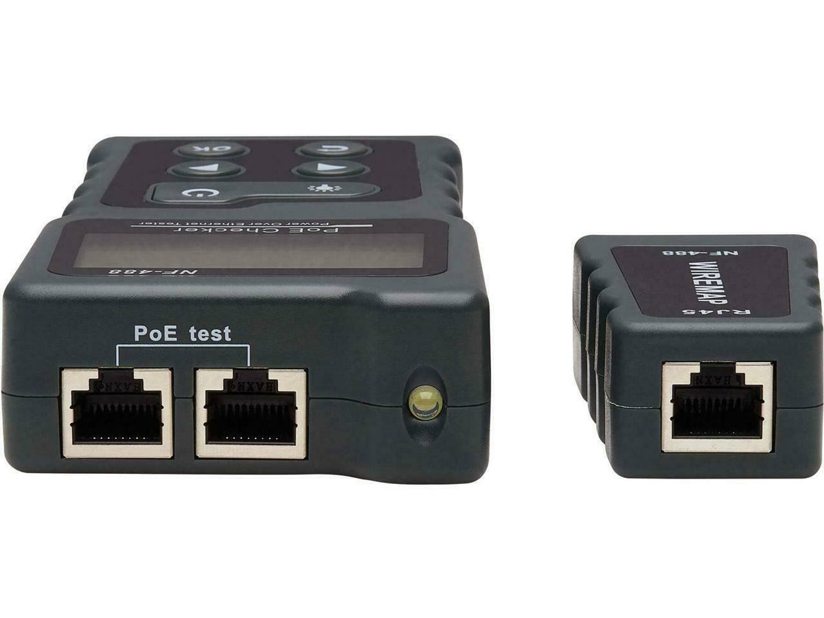 Network and Power over Ethernet (PoE) Signal Tester with Carrying Case N813