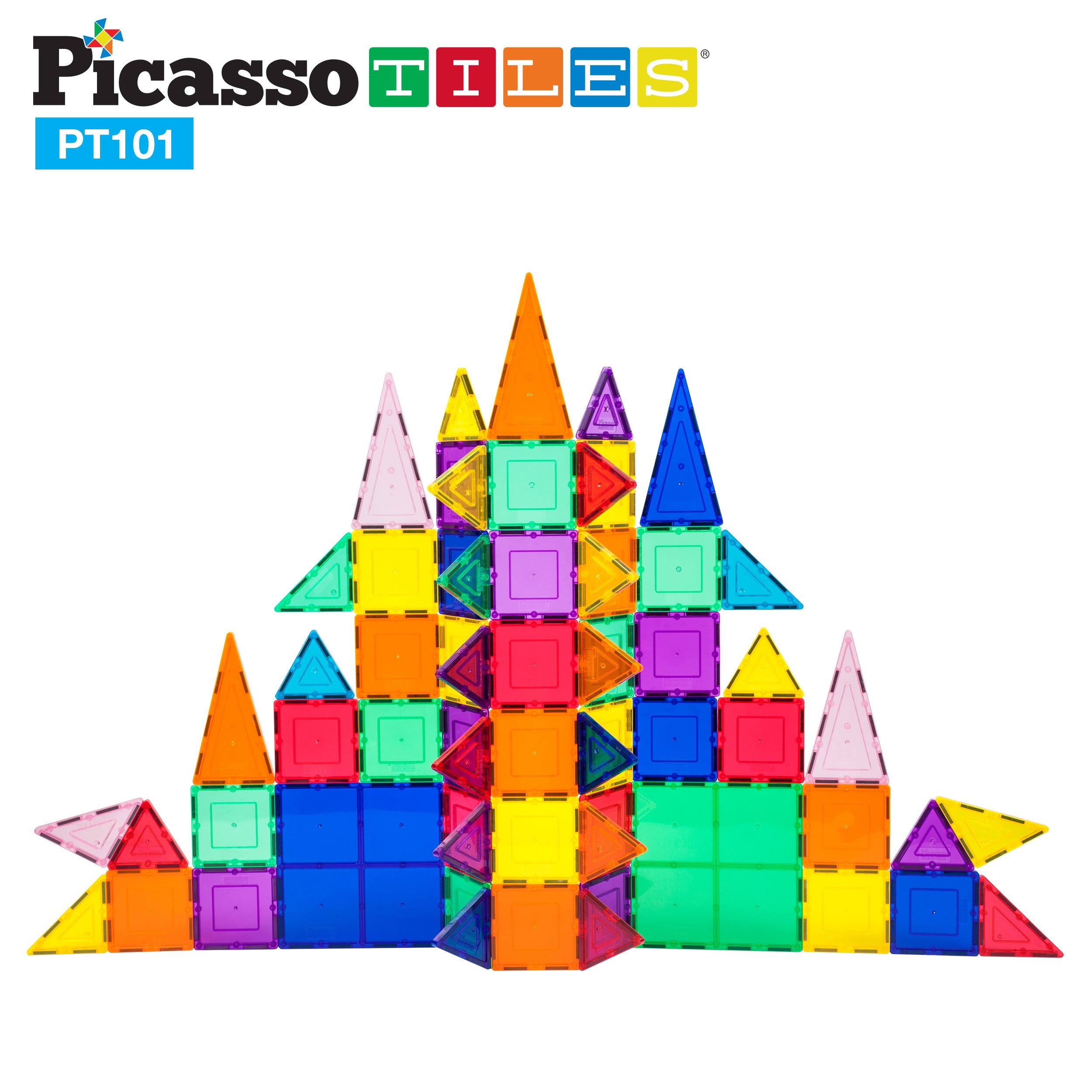 101-Pc Magnetic Building Block Set S7405