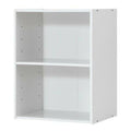 White 2-Layer Display Cabinet with Storage Space F236505