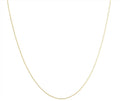 14k Yellow Gold Cable Necklace (18 inches) E2445