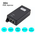 30W PoE+ Injector Adapter, 10/100/1000Mbps Shielded RJ-45 E9088