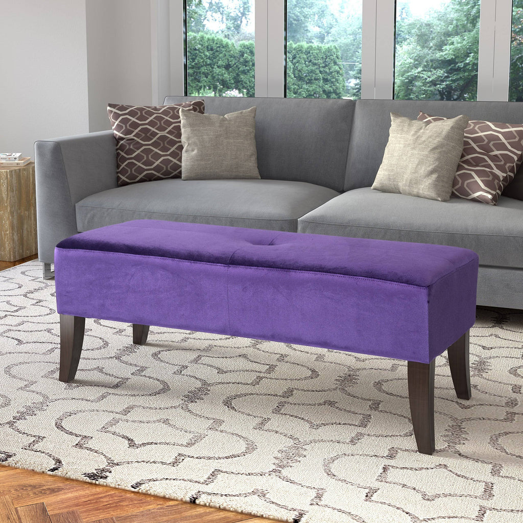 Blue Velvet Bench V242