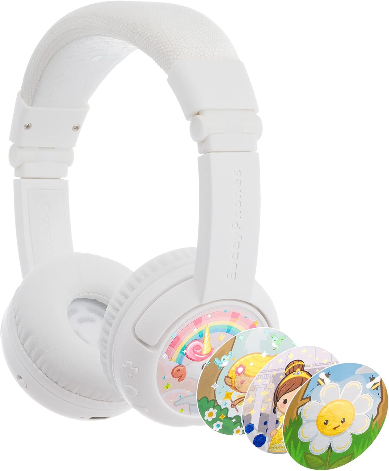 Rose Pink Kids Wireless Bluetooth Headphones Pack of 2 C9470