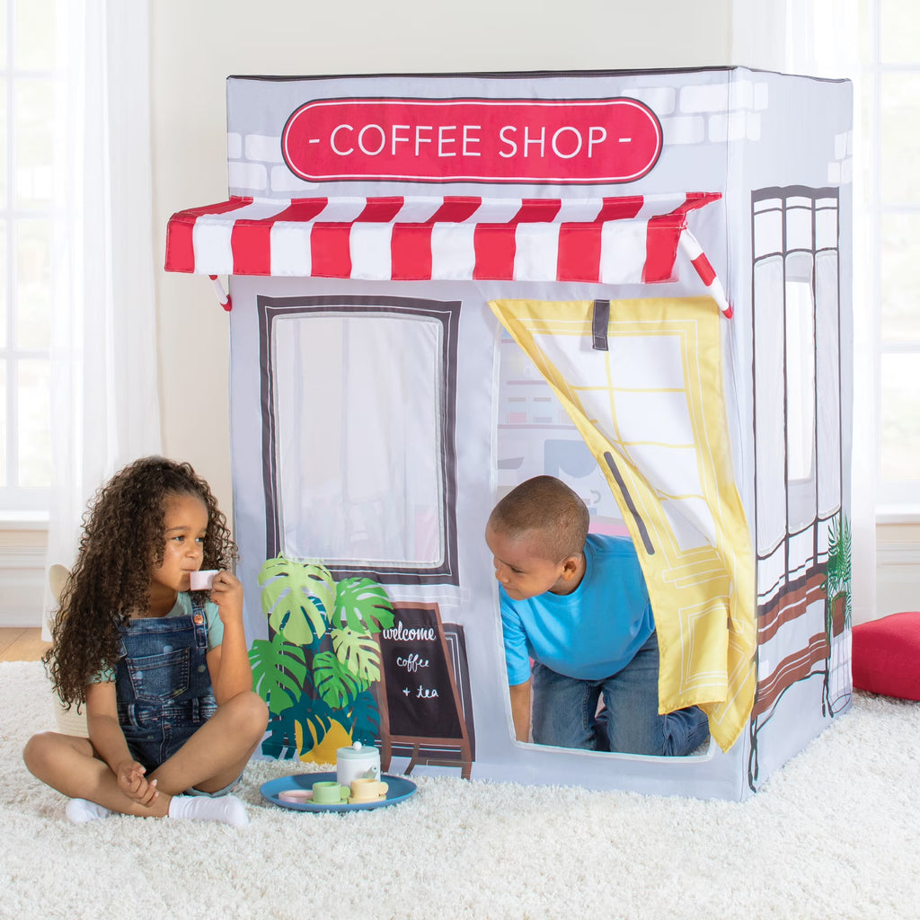 Kids' Coffee Shop Play Tent Indoor Playhouse S692106