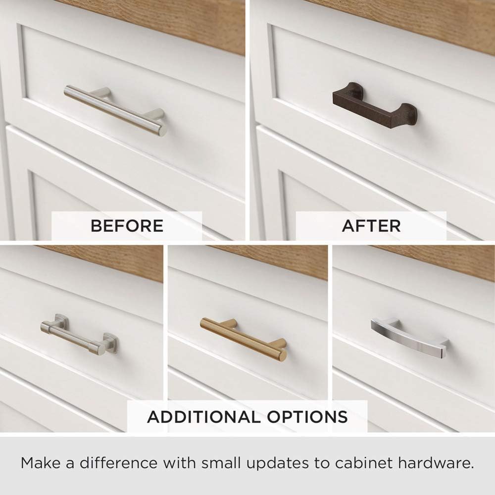 Matte Black 3 in. Cabinet Pulls W8089