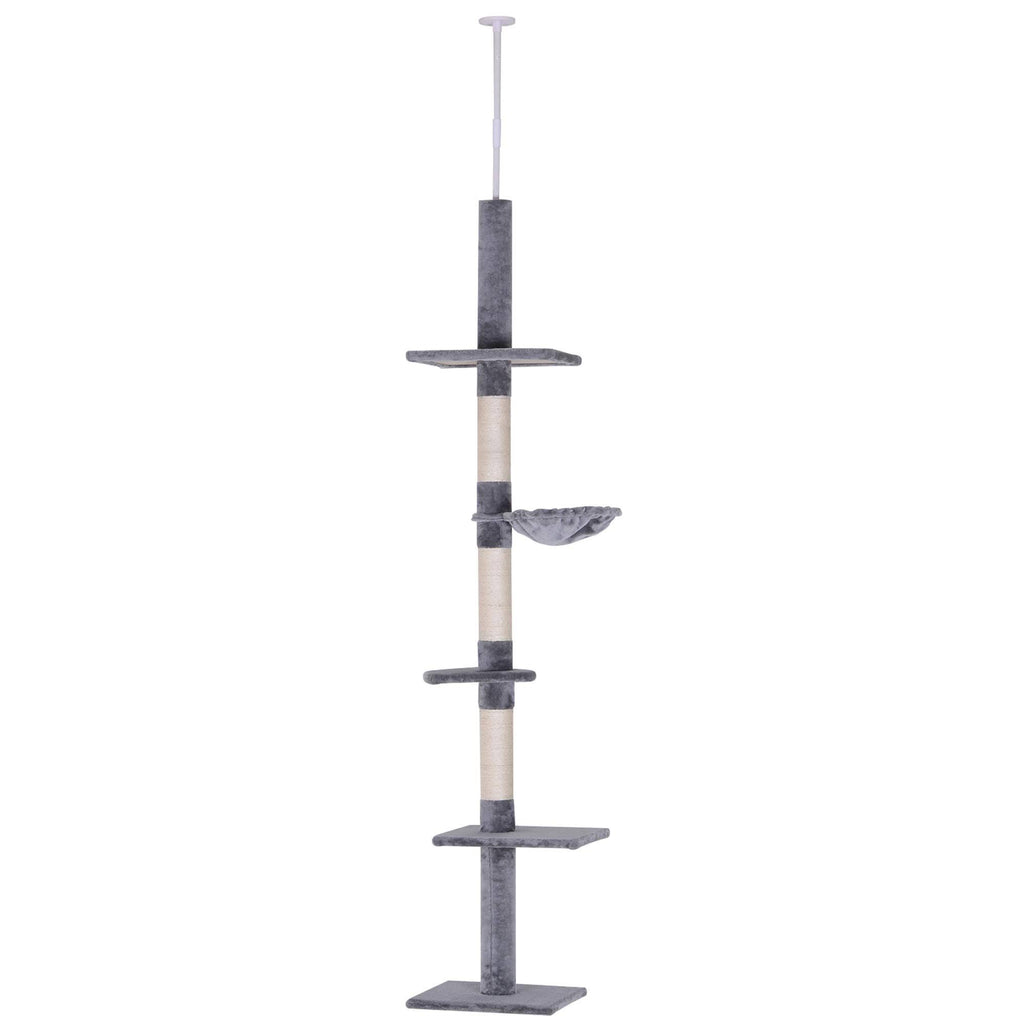 9 Adjustable Height Floor-To-Ceiling Vertical Cat Tree I34611