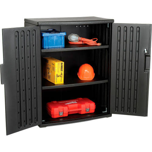 Black Storage Cabinet P272