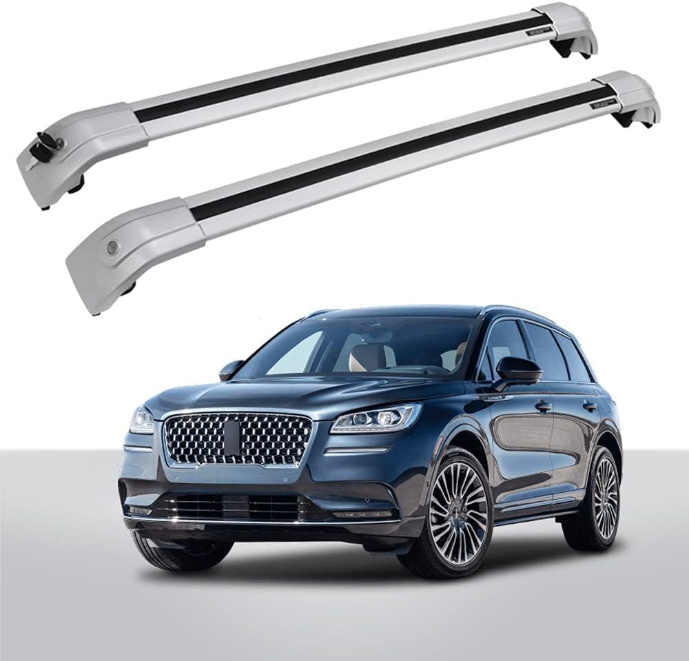 Cross Bars Roof Rack for Lincoln Corsair with Flush Side Rails K83655