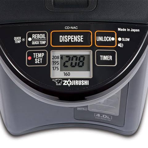 4.0-Liter Metallic Black Water Boiler & Warmer M9119