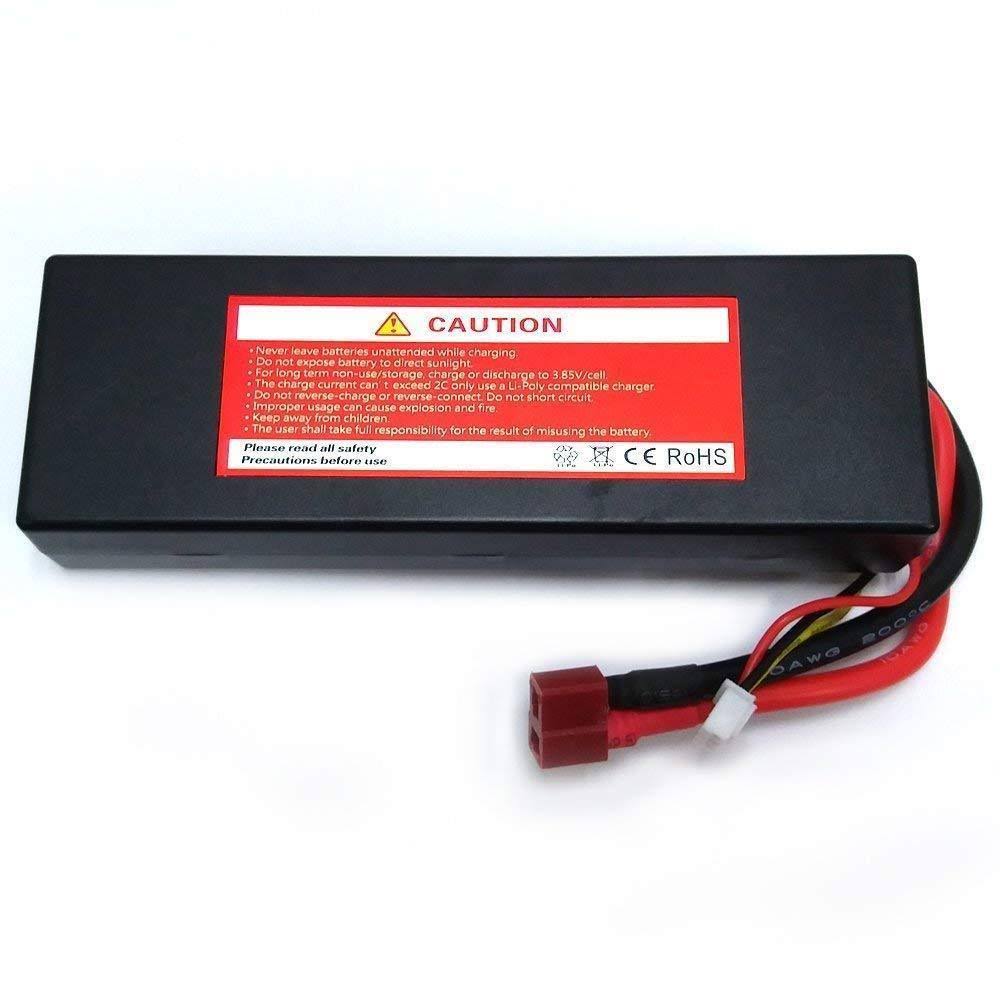 Lipo Battery 7.4V 8000mAh Hard Case with Deans T Plug C786