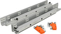 15" Undermount Drawer Slide Soft Closing Full Extension Cabinet Hardware 6 Pairs L2762