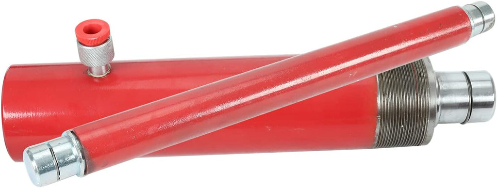 Red 20 Ton Porta Power Kit with 78.7 inch Oil Hose Hydraulic Ram U6638