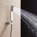 Rainfall LED Shower Set Double-Function Valve, Brass Handheld Shower Oil Rubbed Bronze F5070