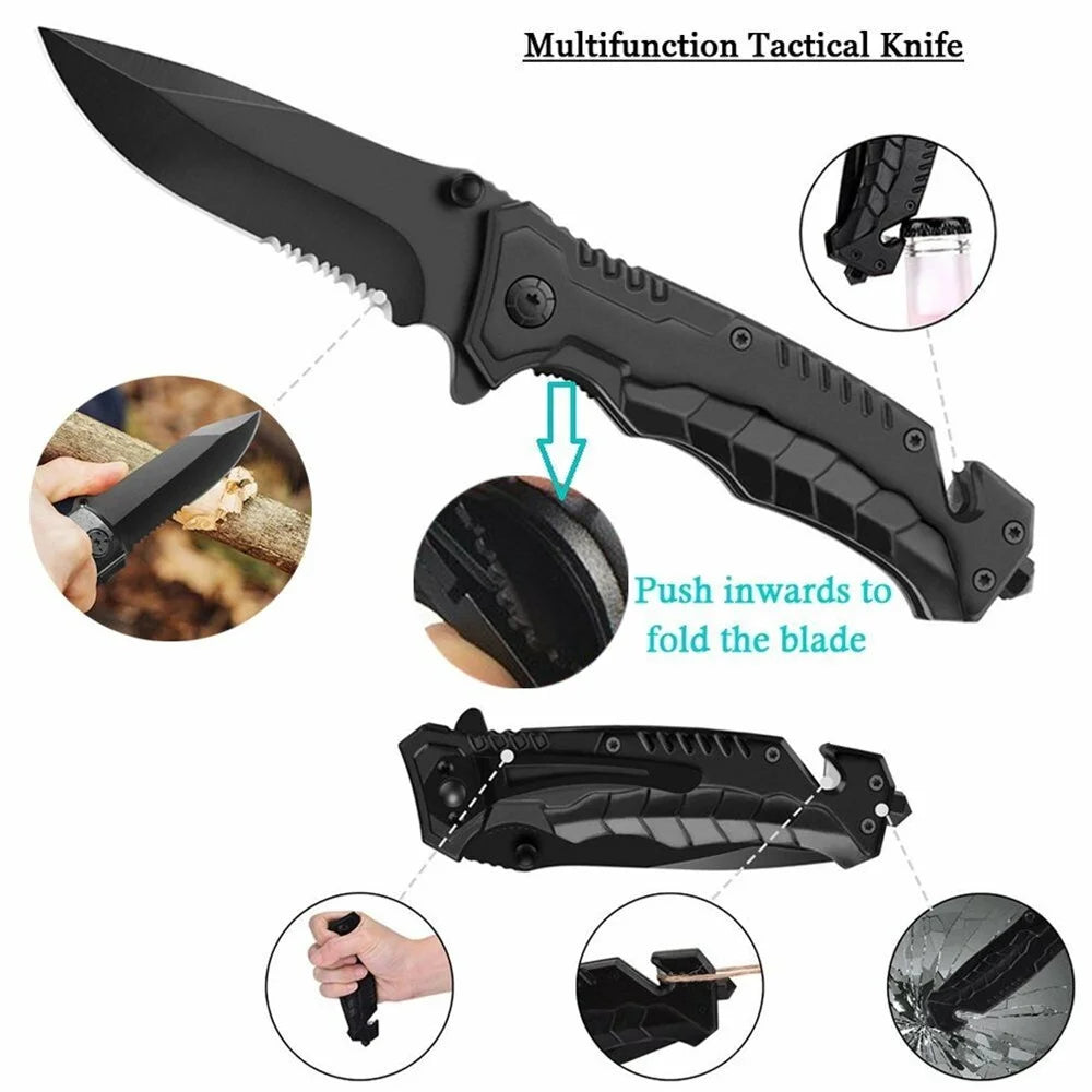 12-in-1 Survival Kit Outdoor Camping Gear C40631