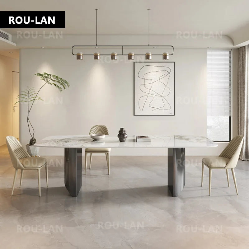 Modern Rock Slab Dining Table L88295
