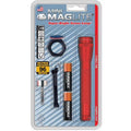 Red 2 AA Mini Flashlight L193756
