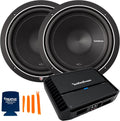 Two P1S4-12 12" Subwoofers and P500X1BD Amplifier P7007