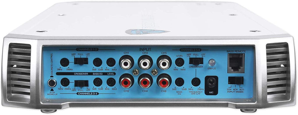 6 Channel Marine Amplifier 2600 Watt Peak Y34865