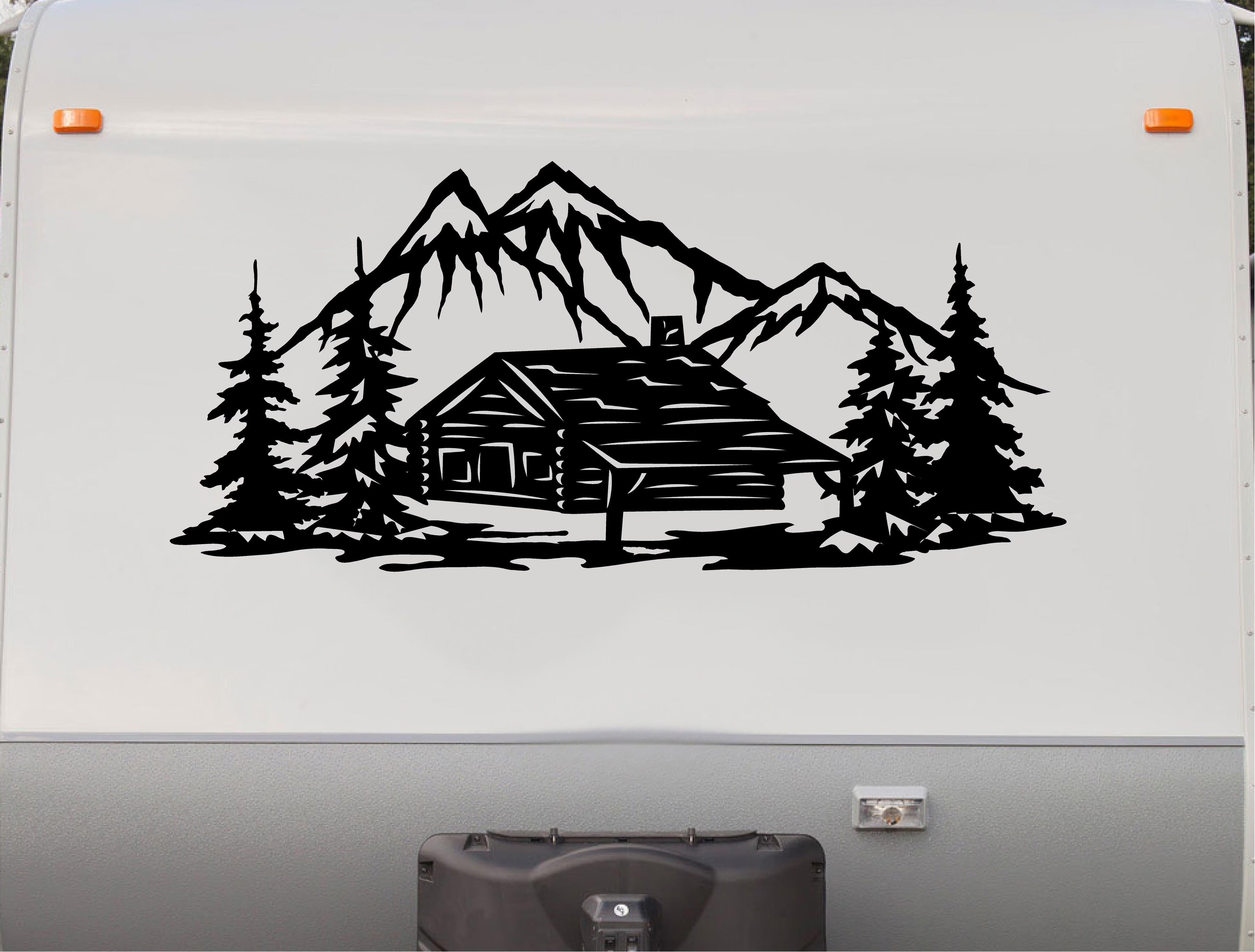 Camper Trailer Decals Replacement Stickers O6346