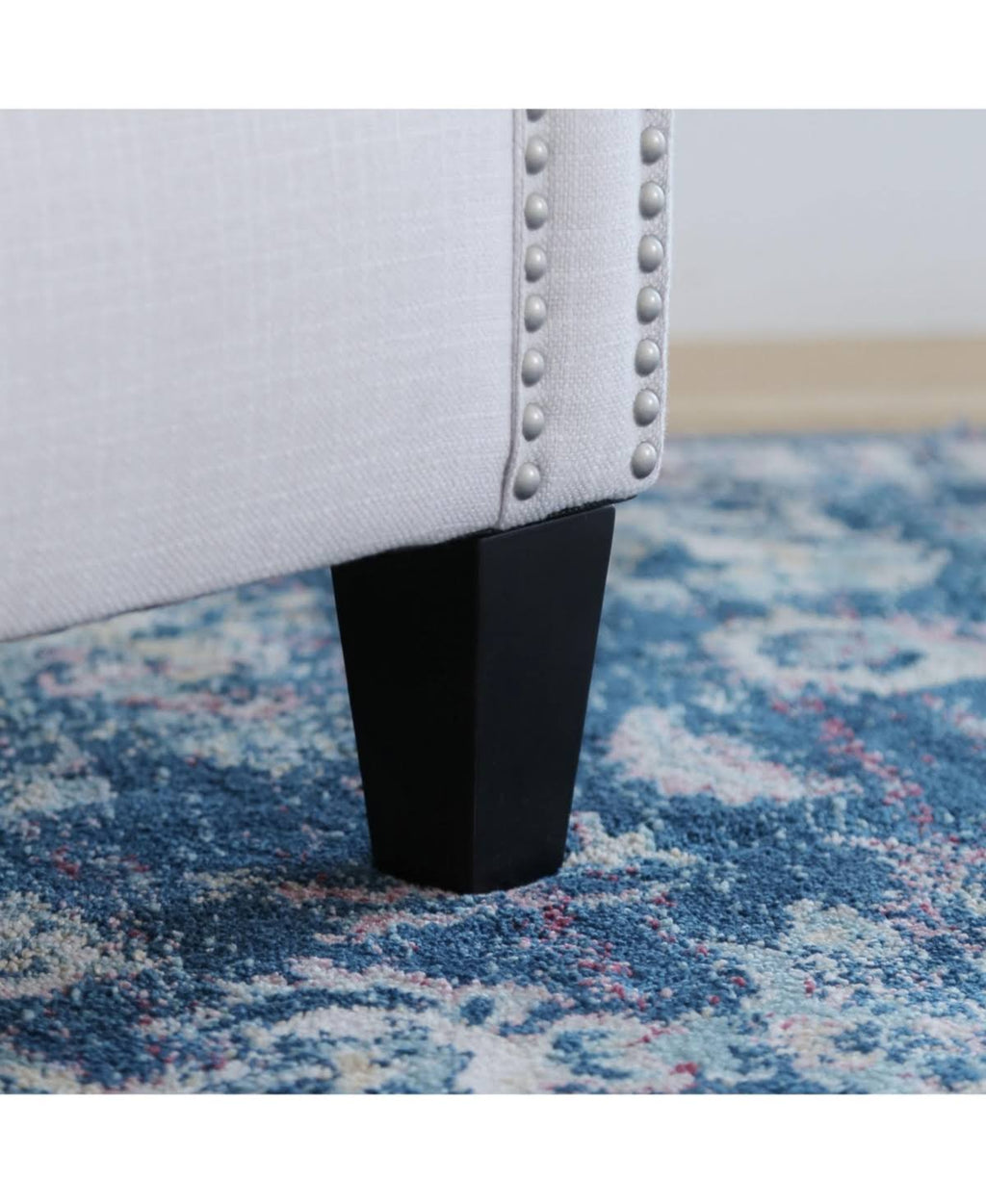 Ivory Nailhead Accent Chair Z628165