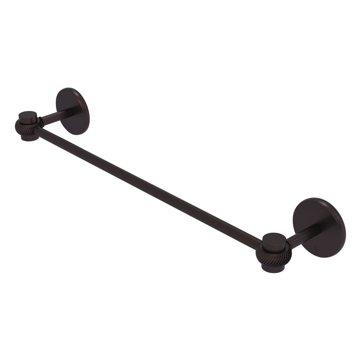 Antique Bronze Wall Mount Single Towel Bar V74962