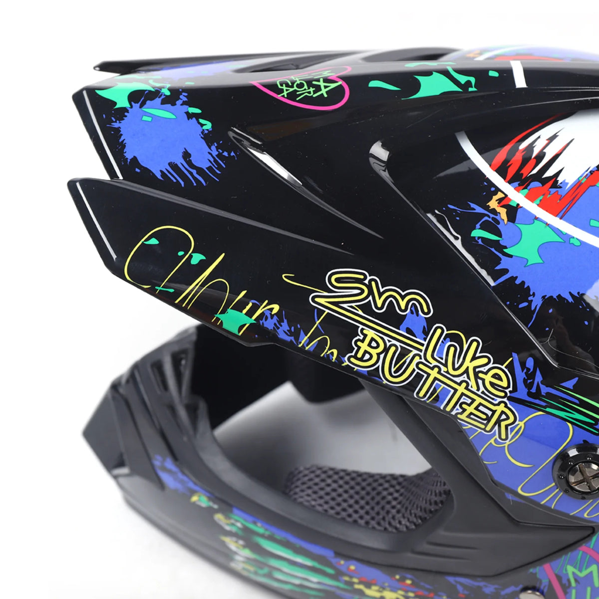 Youth Kids Motocross Helmet with Goggles Gloves DOT M491