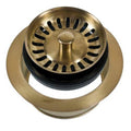 Matte Black Complete Stopper & Strainer Unit N585