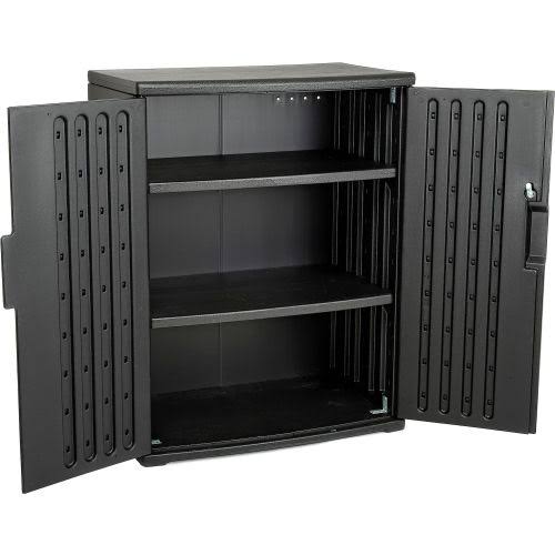 Black Storage Cabinet P272