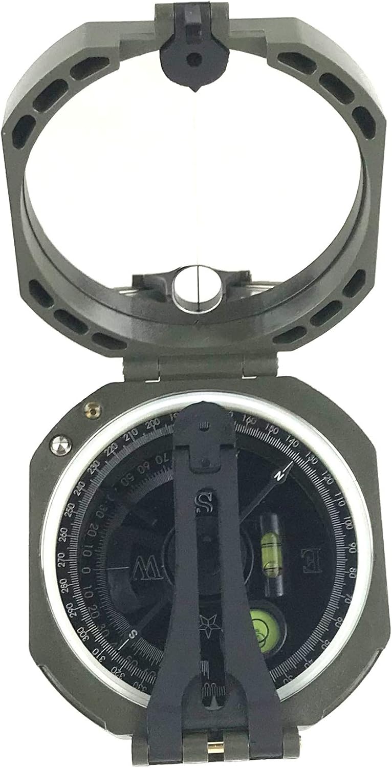 Lensatic Military Compass with Mirror Q680